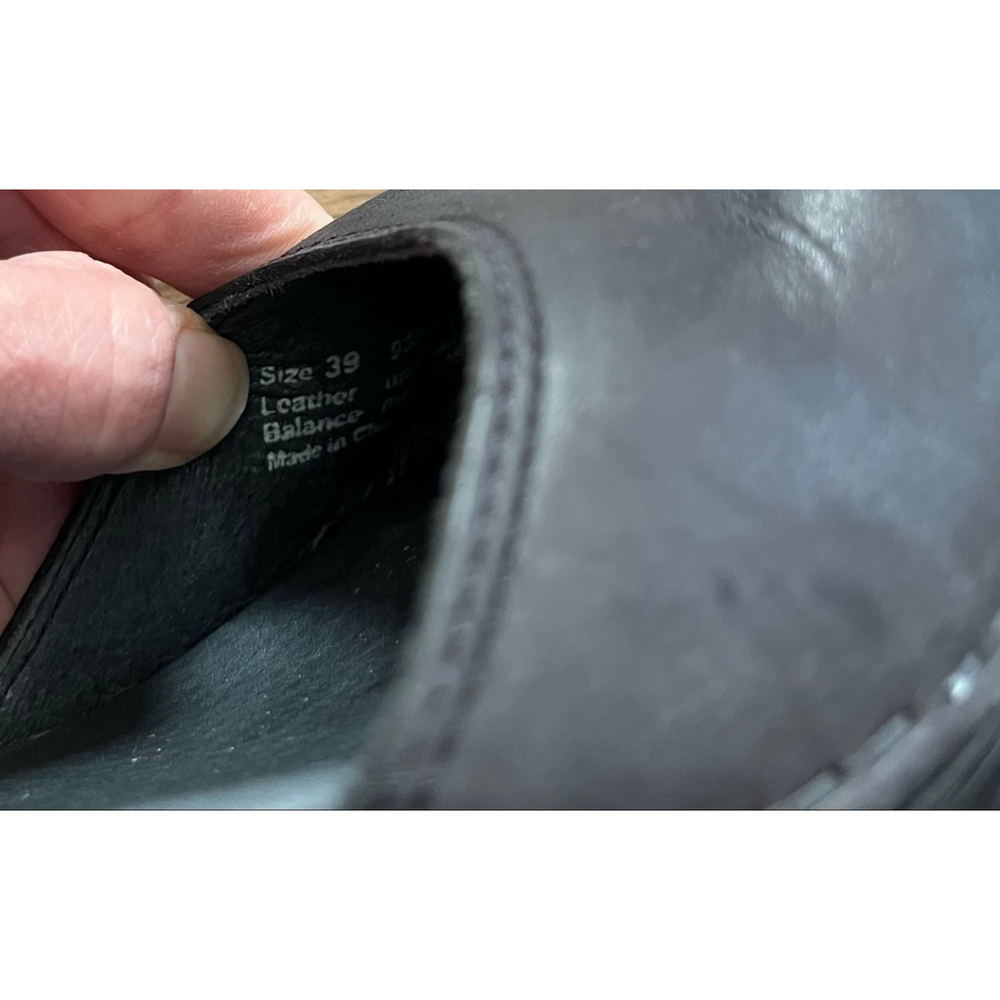 Dansko Makenna leather Mary Jane heeled clog size 39 - Picture 12 of 13